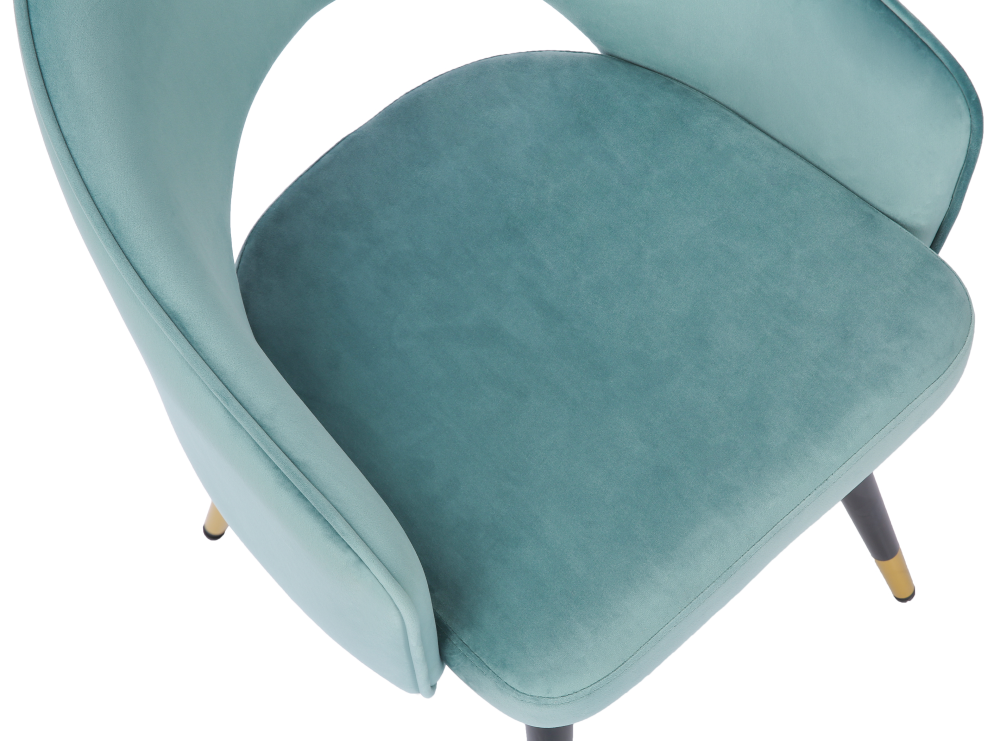 ONEX KiKo Green Velvet Dining Chair - Dutch Velvet Modern Style (Set of 2)