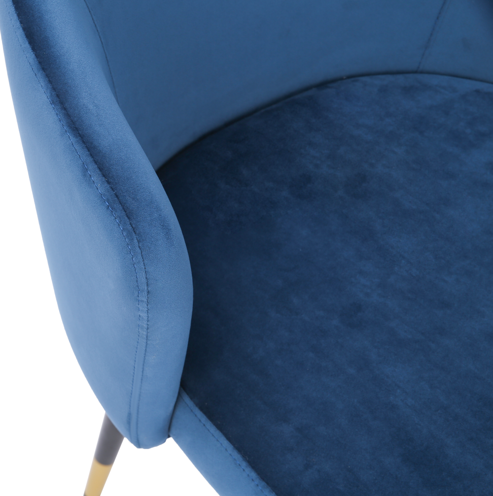 ONEX ViRo Dining Chair Ocean Blue - Dutch Velvet (Set of 2)