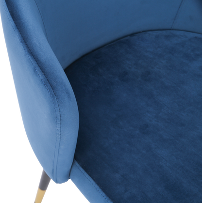 ONEX ViRo Dining Chair Ocean Blue - Dutch Velvet (Set of 2)