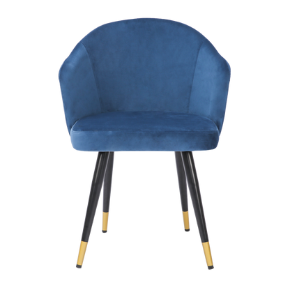 ONEX ViRo Dining Chair Ocean Blue - Dutch Velvet (Set of 2)