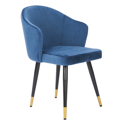 ONEX ViRo Dining Chair Ocean Blue - Dutch Velvet (Set of 2)