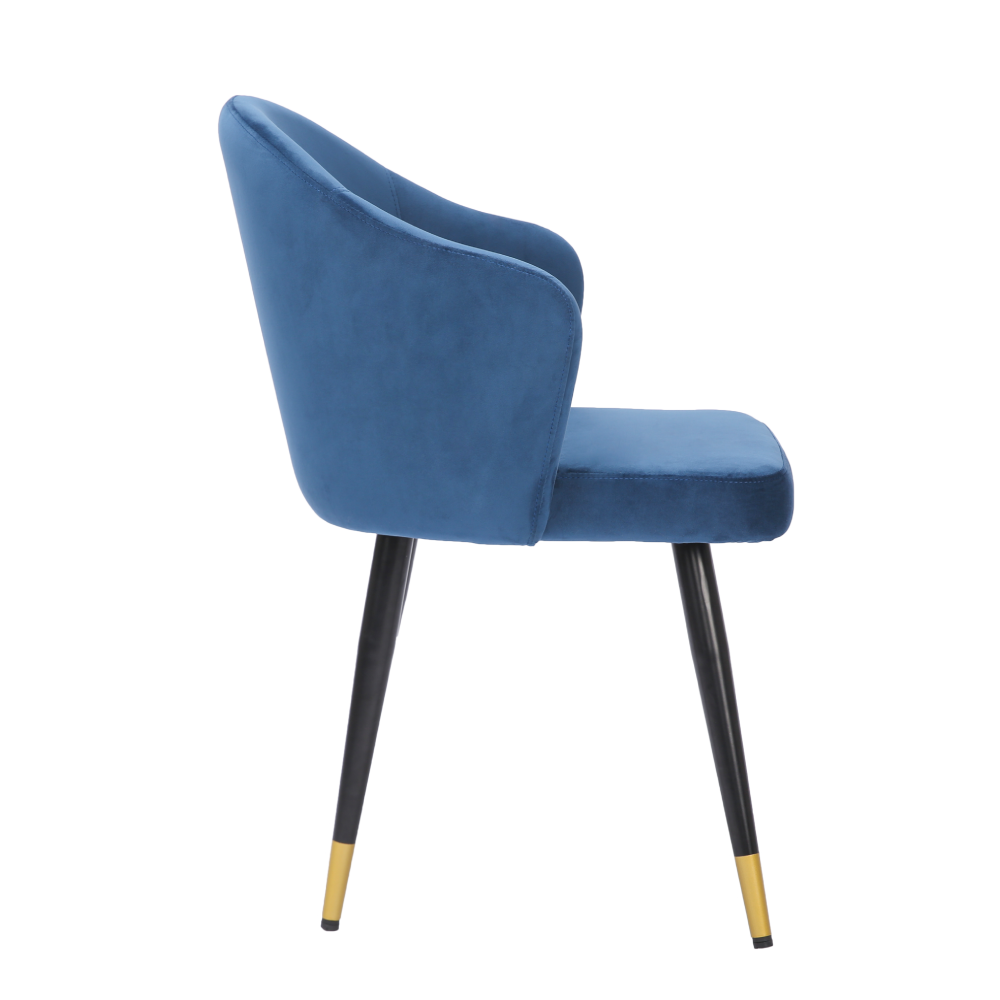 ONEX ViRo Dining Chair Ocean Blue - Dutch Velvet (Set of 2)