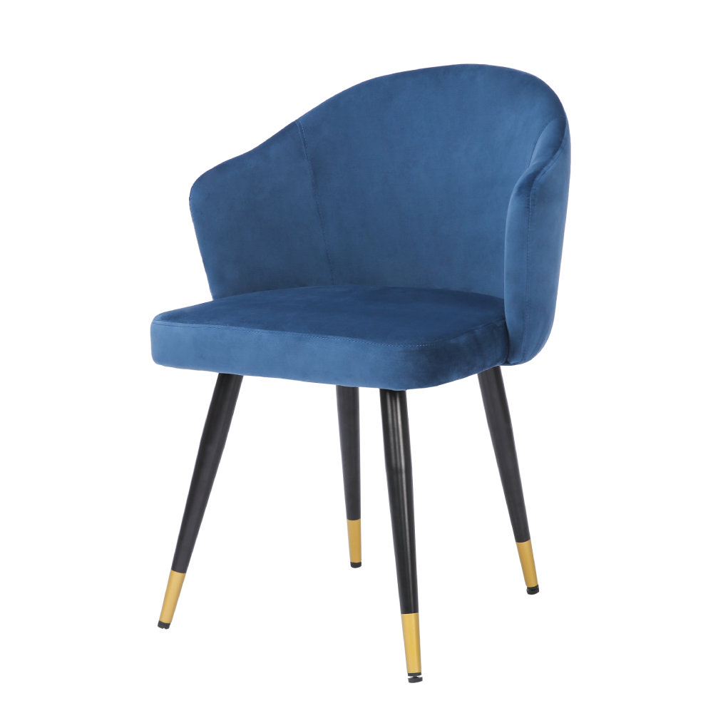 ONEX ViRo Dining Chair Ocean Blue - Dutch Velvet (Set of 2)