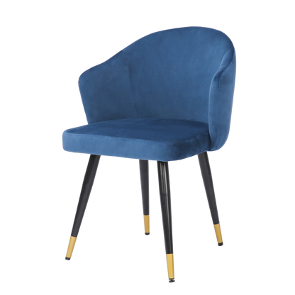 ONEX ViRo Dining Chair Ocean Blue - Dutch Velvet (Set of 2)