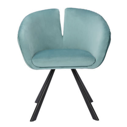 ONEX TiRo Dining Room Chair Dark Green  - Dutch Velvet