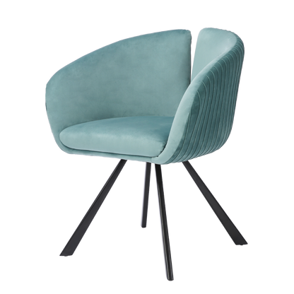 ONEX TiRo Dining Room Chair Dark Green  - Dutch Velvet