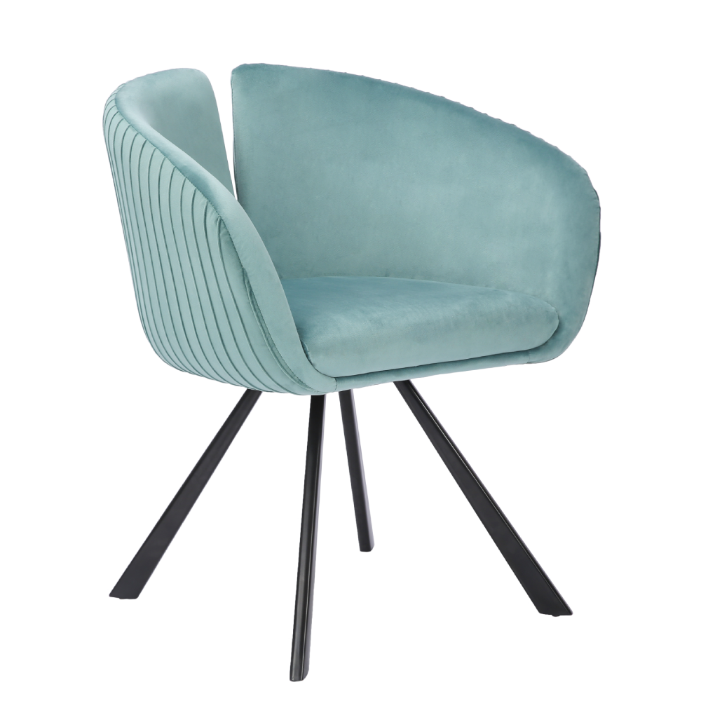 ONEX TiRo Dining Room Chair Dark Green  - Dutch Velvet