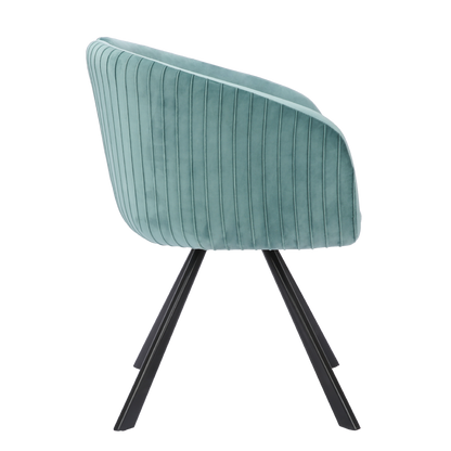 ONEX TiRo Dining Room Chair Dark Green  - Dutch Velvet