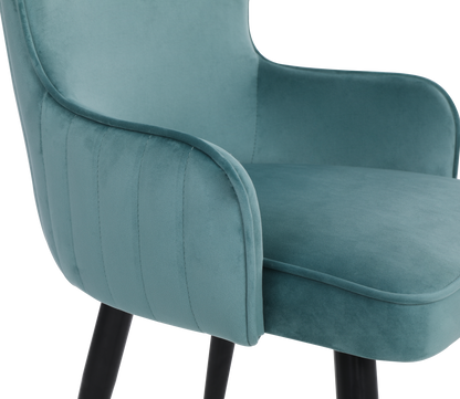 ONEX ViTa Dining Chair  Green - Dutch Velvet (Set of 2)