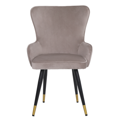 ONEX ViTa Dining Chair  Light Grey- Dutch Velvet (Set of 2)