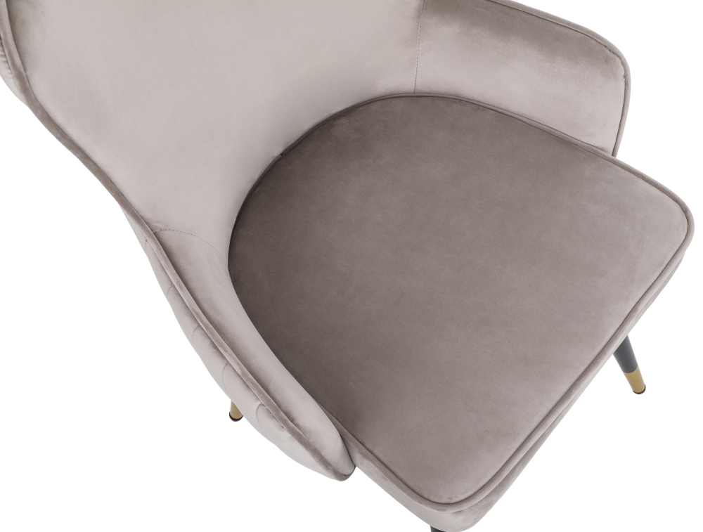 ONEX ViTa Dining Chair  Light Grey- Dutch Velvet (Set of 2)